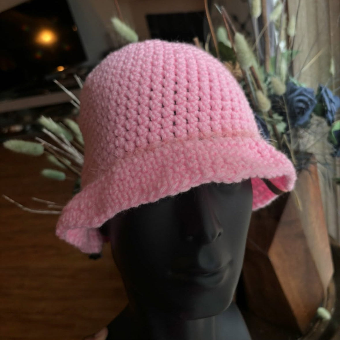 Crotchet bucket hat